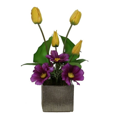 office floral arrangements reception area vickerman 31774 spring arrangement in silver square f12147 home office floral arrangements office floral arrangements reception area vickerman 31774 spring arrangement in silver square f12147 home office floral arrangements